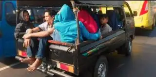 Mobil Angkutan TBS Kelapa Sawit Dilarang Angkut Penumpang Selama Libur Lebaran