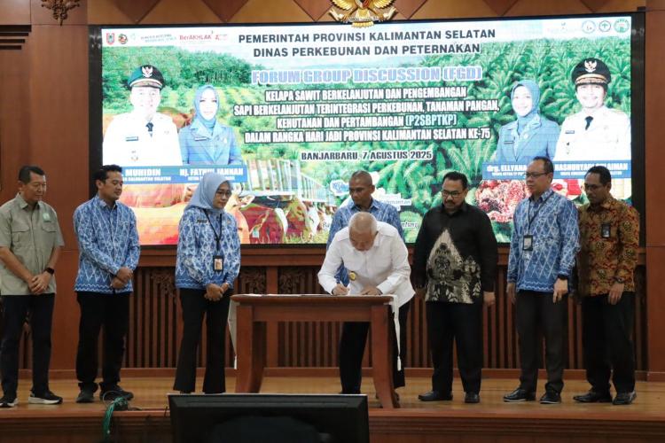 Program CSR Diarahkan Dukung Integrasi Sawit-Sapi di Kalsel