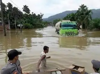 Langganan Banjir, Ladang Rimba Butuh Jembatan Layang