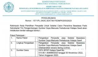 Anda Berminat Ikut Tender Ini? Pengerjaannya Cuma 35 Hari, Anggarannya Lebih dari Rp2 Miliar