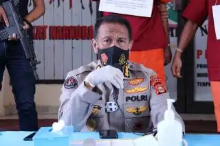 Patroli di PT Sampoerna Agro, Leher Bripda Agung Ditembus Peluru Kawanan Maling Sawit