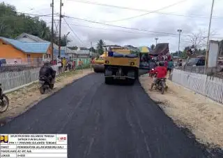 Dukung Ekonomi Masyarakat, BPJN Sulteng Tangani Ruas Jalan Momunu-Kali