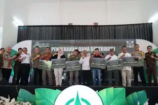 Bagi Hasil Plasma Lebih Rp 27,6 Miliar Diserahkan ke Koperasi dan Kas Desa
