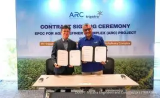 PT ARC Percayakan Pembangunan Fasilitas Penyulingan Minyak Sawit pada Tripatra