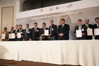 Pebisnis Indonesia-Brasil Teken MoU Senilai USD 2,8 Miliar