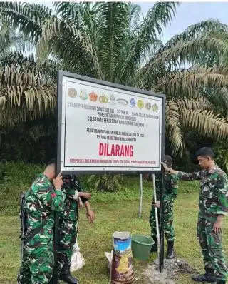 Satgas PKH Diingatkan Antisipasi Risiko Penjarahan Lahan Sawit Sitaan