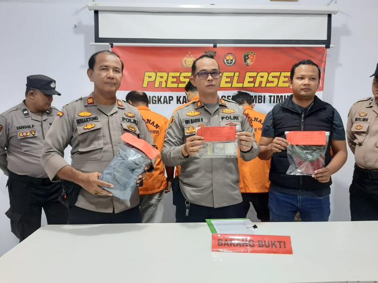 Komplotan Pemalak Supir Truk Sawit Ditangkap, Modusnya Perda Jaring Bak Muatan