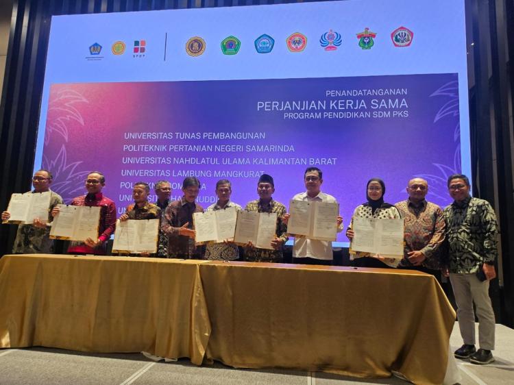 Teken MoU dengan BPDP, ULM Siap Didik 30 Mahasiswa Penerima Beasiswa Sawit