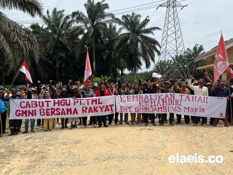 Pemkab Tanjabbar Limpahkan Konflik PT TML dan KT Mandiri Dampingan GMNI Ke Gubernur Jambi