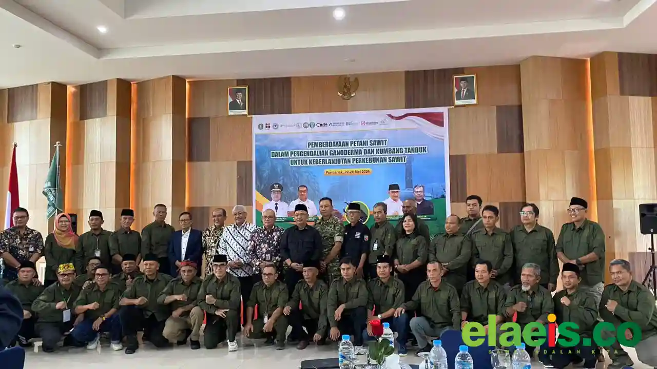 Apkasindo Kalbar Gelar Workshop Pengendalian Ganoderma dan Kumbang Tanduk