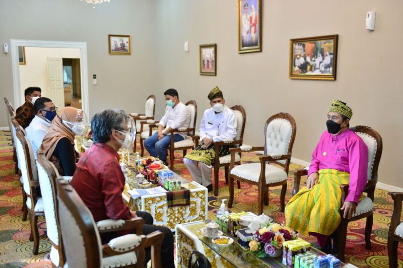 Sebelum Transisi Blok Rokan, Direktur PHR Sowan Gubernur Riau