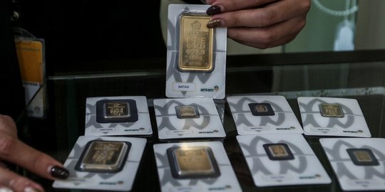 Sempat Terjun, Harga Emas Naik Lagi, Ini Rinciannya