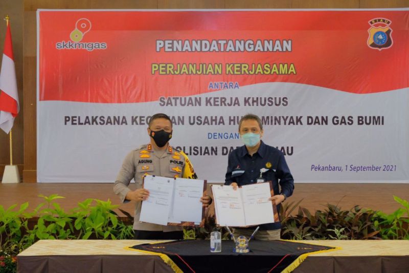 Polda Riau dan SKK Migas Kerjasama