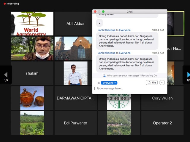 Video Porno Diputar di Webinar, Ulah Pembenci Sawit?