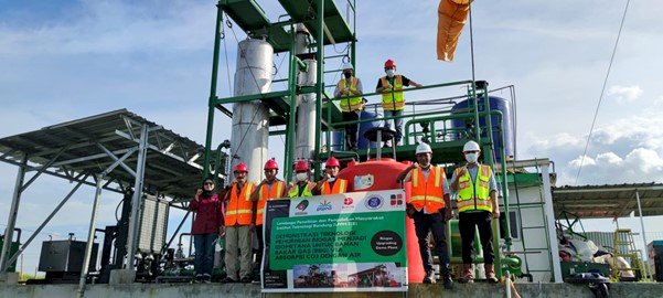 IPB Berhasil Mendemonstrasikan Pemurnian Biogas Jadi Biometana Untuk BBG