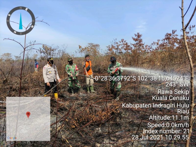 Indeks Karhutla Masuk Kategori Sangat Mudah Terbakar, Waspadalah!